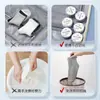 Calcetines Desechables para Hombre, Calcetines Cortos, Calcetines de Compresión para Viaje a la Mitad de la Pantorrilla para Estudiantes de Preparatoria Mujeres, Transpirables para Todas las Estaciones, Uso Diario, Portátiles, Versión Engrosada