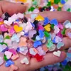 Transparente como Gelo Coração de Amor Cor Mista Cor Sólida Decorações para Unhas Resina Pequenos Acessórios Brinco DIY Presilha de Cabelo Acessórios de Unha Vestíveis Atacado