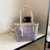 Nova Bolsa de Brocado Estilo Chinês Nacional para Mulheres Modelo Novo Verão 2026 Design de Nicho de Luxo Leve Bolsa Tote Grande Capacidade para o Dia a Dia