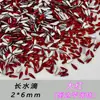 Huazi 1 Imitação:1 Grande Vermelho K9 Formato Especial Borda Invertida Fundo Plano Diamante Não Caindo Joias de Diamante de Luxo Leve Ano Novo DIY Flash Nail Art Diamante
