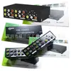 Distribuidor de audio y video AV uno en cuatro salidas RCA uno en cuatro salidas RCA tres puertos de audio Lotus uno en cuatro salidas Distribuidor AV