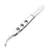 Pinça Cirúrgica para Fisioterapia das Glândulas Meibomianas Pinça de Massagem Equipamento de Beleza Médica Cirurgia Plástica Pinça Articulada para Pálpebras Pinça de Massagem de Gordura