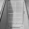 Refrigerador de estilo rejilla para supermercado con compartimentos de congelación y almacenamiento en capas de un solo lado, partición de congelador comercial