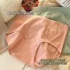 Ropa interior de algodón sin costuras para mujer, talla grande, seda morera 7A, antibacteriana, cintura alta, abdomen, venta al por mayor
