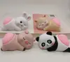 Interesantes adornos para coche de trasero pinchable, cerdito lindo, zorro, conejo, juguete creativo de descompresión, trasero Q play