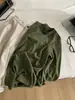 Camiseta de Rayas Finas Relajada y Versátil Estilo Japonés para Mujer, Temporada de Primavera, Cuello Redondo Favorecedor, Mangas Largas, Corte Holgado, Adelgazante, Adecuada para el Trabajo