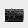 Bolso Cuadrado Pequeño para Mujer 2025 Nuevo Estilo Estilo Pequeño Fragante Acolchado Bolso de Cadena Un Solo Hombro Cruzado Diagonal Estilo Occidental Cruzado Versátil Gran Capacidad