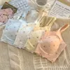 Ropa Interior Sin Costuras de Nylon Estilo Fresco de Verano de Seda de Hielo para Adolescentes, Sujetador para Estudiantes de Secundaria y Preparatoria en Etapa de Desarrollo
