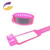 Pulseira de identificação do paciente personalizada tipo cartão de PVC pulseira de pulso GJ6020 pulseira de identificação descartável