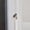 Mosquiteiro telescópico para dormitório estudantil atacado, loja superior e inferior, suporte de pintura anti-mosquitos e à prova de poeira, cortina de três portas, cor sólida, passagem para quarto