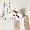 Novas Flores Artificiais de Orquídea Borboleta de 7cm para Decoração de Parede de Flores de Casamento, Materiais de Flores Artificiais para Buquês de Mão DIY, Presilhas de Cabelo e Cabeças de Flores Pequenas