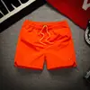 Shorts de Três Pontos Masculino Tendência Calças de Praia Largas Secagem Rápida Calças Casuais Calças de Verão Fitness Corrida Shorts de Três Pontos Calças Grandes