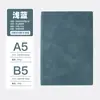 A5B5 Cuaderno de Piel de Oveja Libro Mayor de Contabilidad de Alto Valor Libro de Tareas para Estudiantes Papel Engrosado Logo Personalizado