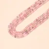 Cuentas Redondas de Cristal Natural, Cuentas Sueltas, Pulseras Tejidas a Mano, Collares, Aretes, Materiales para Bisutería, Accesorios de Joyería Semi-Terminados