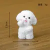 Micro Paisagem Criativa Fofo Urso de Pelúcia Artificial Branco Acessórios de Decoração DIY Mini Enfeites de Mesa
