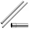 Tubo de escape de acero inoxidable de 70 mm de diámetro, tubo de escape de calentador de agua a gas, codo de chimenea, conducto de tubería alargada de acero inoxidable