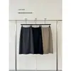 JUICE Otoño Nueva Llegada Elegante Clásico Estilo Simple Para Ir al Trabajo Versátil Reductor de Edad Abertura Trasera Longitud Midi Falda P508