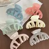 Pinza para el Cabello de Media Luna con Forma de Calabaza, Pinza de Garra para el Cabello de Tamaño Mediano para Media Cola de Caballo, Pasador Retro de Gama Alta, Accesorio de Garra para el Cabello de Hueso de Dragón para Mujeres