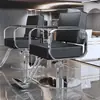 Silla de barbería, asiento para salón de peluquería, se puede reclinar, girar y ajustar en altura, silla especializada para permanentes y tintes, silla de salón de peluquería