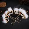 Joyería Estilo Antiguo Dinastía Han Set de Horquillas para el Cabello Elegantes Borlas Horquilla Tocado Paso Horquilla Mecedora Accesorios Disfraz Antiguo Accesorios para el Cabello Dinastía Han