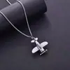 Collar Infantil Niño Hip-Hop Elegante Avión Hiphop Versátil Colgante Estudiante Moda Tendencia Accesorios para Hombres y Mujeres