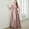 Vestido de Festa, Vestido de Noite para Exportação, Novo Estilo, Tamanho Grande, Vestido Elegante de Anfitriã de Festa à Noite, Roupa de Outono