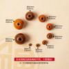 Cuentas de Madera Cuentas Sueltas 4-50mm Madera He Cuentas Redondas Madera de Loto Cuentas de Colores Abalorios DIY Agujero Pequeño Cuentas de Madera Cuentas Sueltas Venta al por Mayor