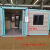 Casa Dobrável Móvel de Duas Asas, Casa Pré-fabricada para Canteiro de Obras, Casa Contêiner Dobrável Tipo Asa Móvel e Destacável para Alojamento