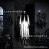 Faixa de porta de Halloween mais vendida internacionalmente, decoração de porta de fantasma feminina assustadora, faixa de porta de Halloween assustadora, decoração de festa de feriado