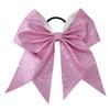 Desejo Aliexpress Estilo Quente Faixa de Cabelo Infantil com Laço Glitter Splicing Elástico Acessórios de Cabelo Faixa de Cabelo Feita à Mão