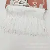 Transfronteiriço 35 Cores 17cm Borda de Pico de Montanha Renda com Lantejoulas e Franjas de Borla Acessórios para Fantasia de Performance Latina Sapatos Bolsas