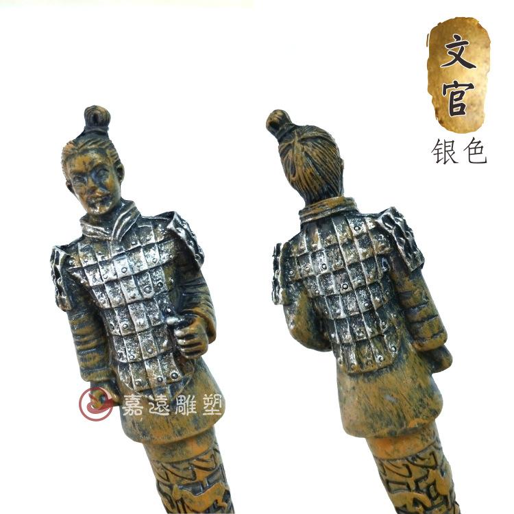 文官笔银色