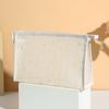Bolsa de Maquiagem Transparente com Bolinhas Transfronteiriça para Mulheres, Bolsa Simples e Portátil de Grande Capacidade, Bolsa de Higiene Pessoal para Armazenamento de Produtos de Skincare em Viagem