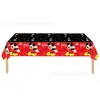 Nuevo Set de Decoración de Fiesta de Cumpleaños con Tema de Mickey para Niños, Platos de Papel de Dibujos Animados, Servilletas, Mantel, Banderines, Suministros