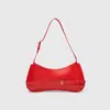Bolso tipo Baguette Retro de Charol Francés para Mujer 2025 Nuevo Bolso de Hombro de Moda Primavera y Verano Bolso de Axila de Nicho de Gama Alta