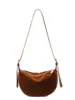 Bolso bandolera tipo dumpling nuevo, moderno y versátil con un toque vintage, bolso de hombro de moda casual estilo coreano para mujer