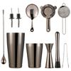 Coqueteleira Boston de Aço Inoxidável 304L Conjunto de Coquetel Prático Conjunto de Coqueteleira Rosa de 12 Peças Estilo Simples