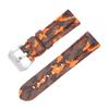 Correa de Pulsera Inteligente Compatible con Fat Hai Pam Panerai Correa de Silicona Camuflada de Cabeza Plana, Diseño Personalizado de Gama Alta