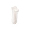 Calcetines Cortos de Doble Aguja, Calcetines de Algodón de Color Sólido, Calcetines Delgados de Media Caña, Calcetines Simples Versátiles de Algodón Negro para Hombre Absorbentes de Sudor