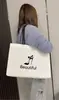 Em estoque loja de roupas com LOGO estampado bolsa de loja com nome da loja estampado tecido não tecido bolsa em estoque bolsa de mão embalagem publicitária bolsa laminada