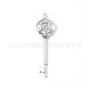 Llave antigua aleación de zinc marcapáginas accesorios diy pulsera cadena para suéter accesorios de joyería colgante vintage venta al por mayor de fábrica