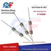 Fusível de segurança de tubo de vidro 5x20 fusível 250V 0,5 1 2 3A 4 5A 6 8 12 20 fibra de vidro