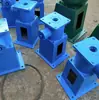 Actuador de giro lateral manual y eléctrico de doble uso tipo tornillo máquina integrada de compuerta para canal de depósito agrícola