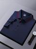 Playeras tipo polo de seda personalizadas, Camisetas de manga corta, Ropa de trabajo corporativa con logotipo bordado, Uniformes de equipo para hombre, Sin planchado