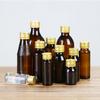 Fábrica de garrafas de vidro Brown 50ml garrafa de líquido oral 30ml garrafa de enzima marrom 100ml xarope medicinal garrafa de espinheiro marítimo