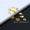 Zircón de Media Luna Calidad 7A, Zircón de Media Luna Blanco y de Colores con Base Puntiaguda, Piedras Sueltas, Venta al por Mayor de Fabricante de Wuzhou