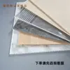 Painéis de Fivela de PVC em Estoque para Autoinstalação, Painéis de Teto à Prova d'Água de Instalação Rápida para Decoração de Interiores, Vendas Diretas da Fábrica, Tetos de Plástico Espessados