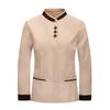 Roupas de Trabalho de Limpeza de Hotel Roupas de Outono e Inverno Uniforme Restaurante Camareira de Hotel Terno de Manga Comprida para Mulheres
