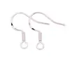 Pendientes Casuales y Versátiles de Gancho para Oreja Accesorios de Joyería Semi-Terminados Hechos a Mano Accesorios de Pendientes de Resorte Redondos Cobre