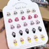 Accesorios Populares de Resina para Uñas Dibujos Animados de Peluche Accesorios DIY para Uñas Aretes Funda de Teléfono Accesorios para Uñas Portátiles